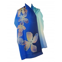 Milanówek szal jedwabny...