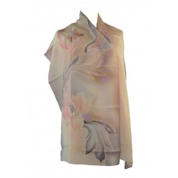 Milanówek szal jedwabny...