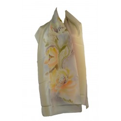 Milanówek szal jedwabny...