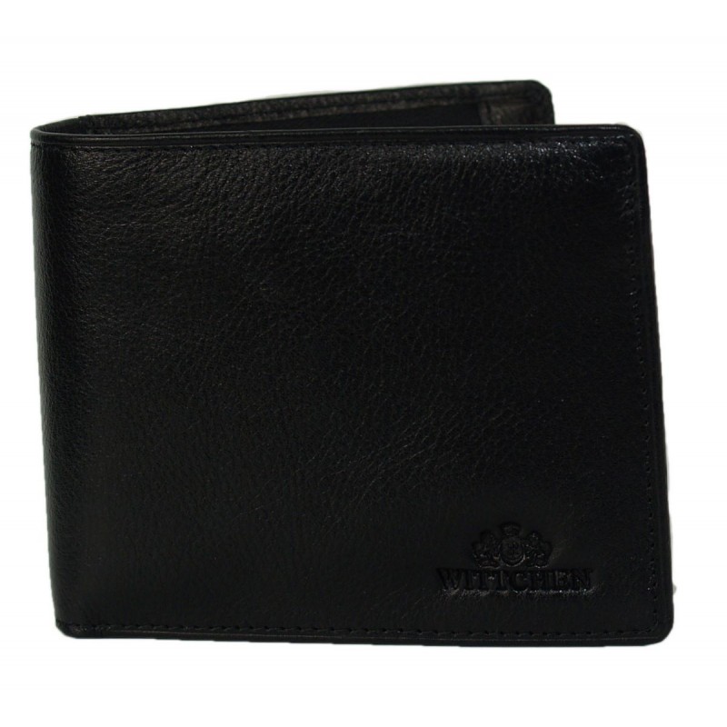 Wittchen 21-1-040 czarny męski portfel slim 6 kart