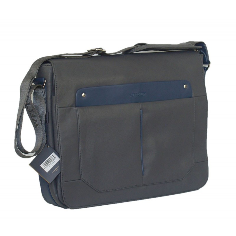 Wittchen torba na laptopa 86-3P-108 szara na ramię