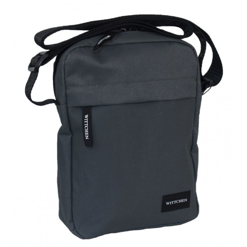 Wittchen 56-3S-938 torba męska listonoszka szara.