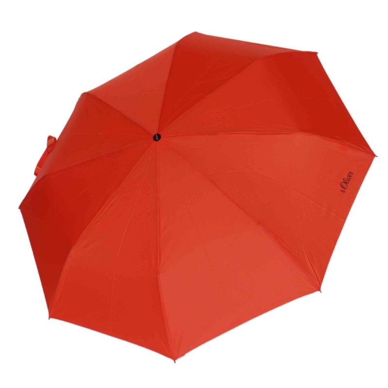 Parasol s.Oliver krótki składany kolor pomarańcza.