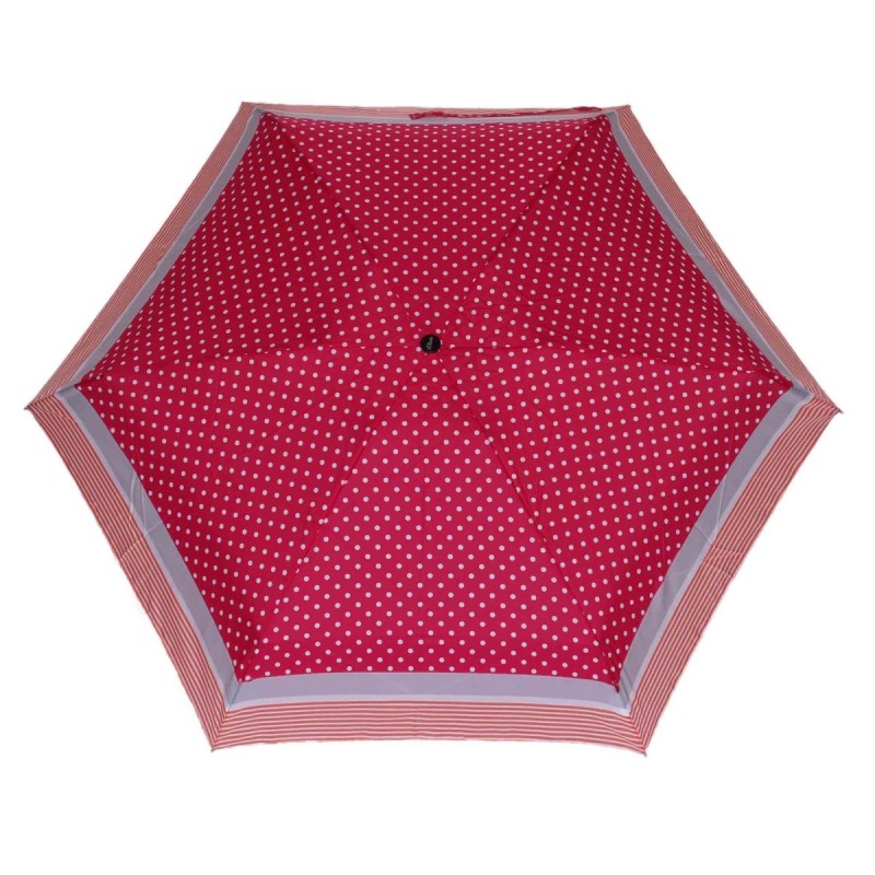 Parasol s.Oliver krótki składany muchomorek 18cm