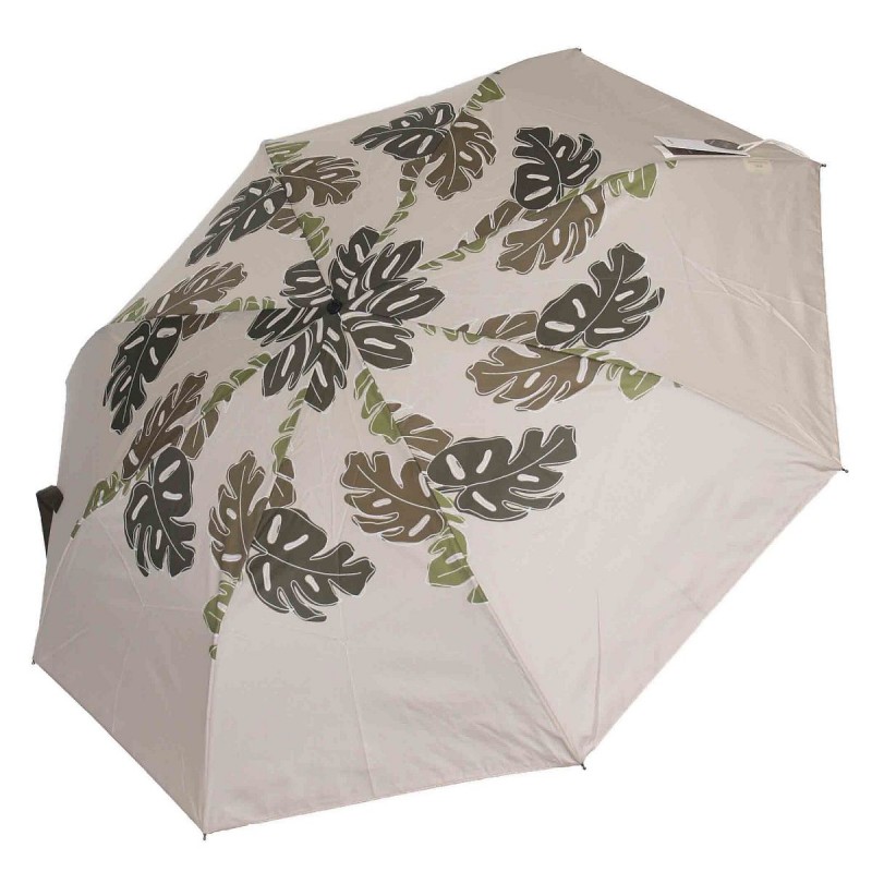 Parasol składany Doppler Natur Collection monstera drewniana rączka 270g