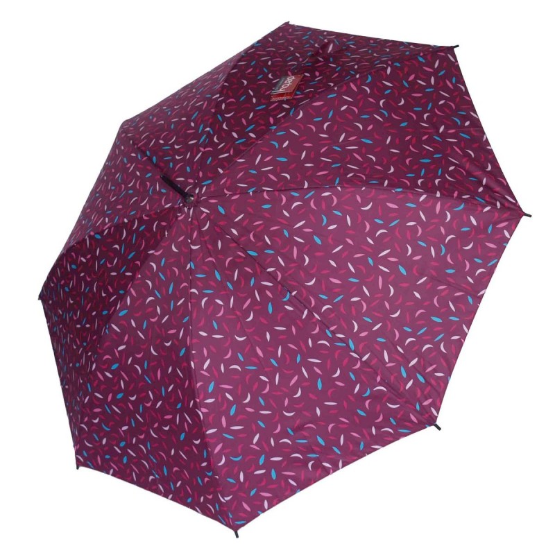 Parasol laska Doppler Derby automat kolorowe ogniki w czerwonym winie