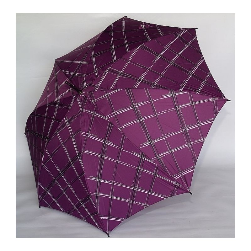 Parasol s.Oliver fioletowa kratka Pop Art